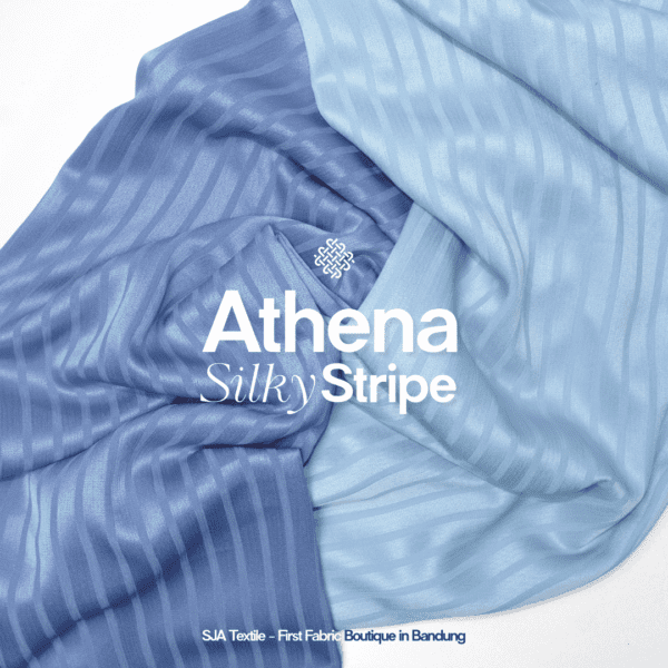 SJA Textile Toko Bahan Kain Pilihan Terbaik - Athena Silky Stripe