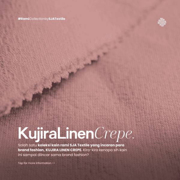 Kujira Linen Crepe - Gambar 2