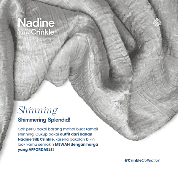 Nadine Silk Crinkle - Gambar 3