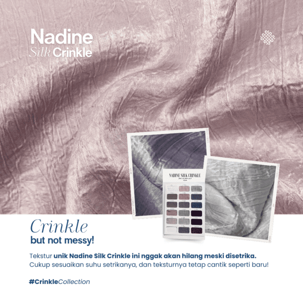 Nadine Silk Crinkle - Gambar 4