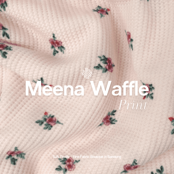 Meena Waffle Print