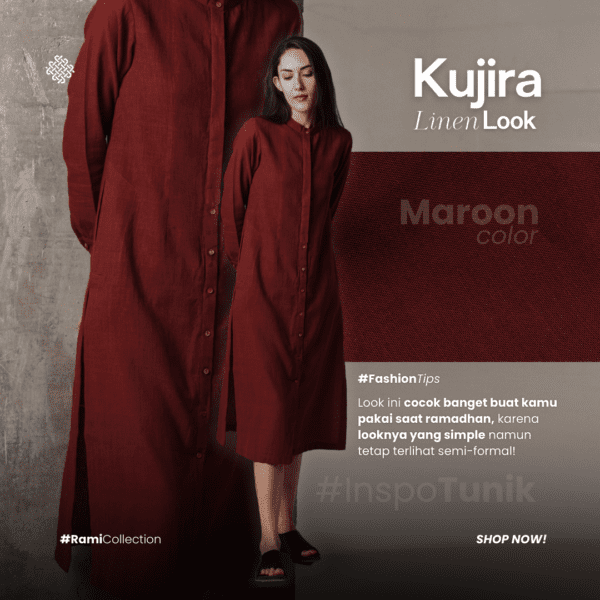 Kujira Linen Look - Gambar 7