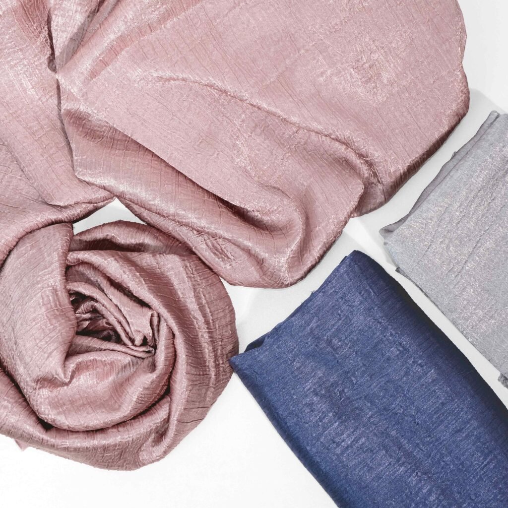 SJA Textile Toko Kain Terbaik di Bandung - Nadine Silk Crinkle Cover