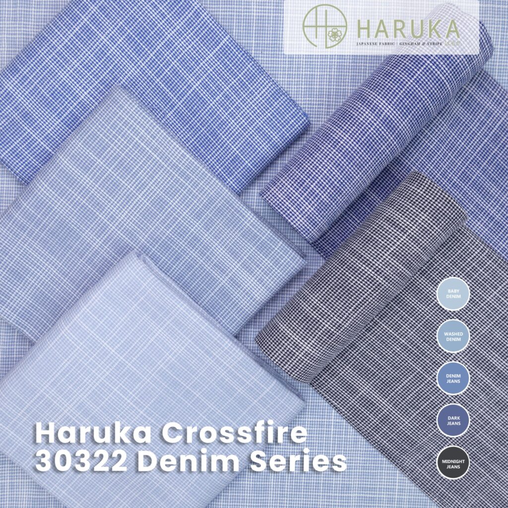 kain haruka crossfire - sja textile - toko kain terbaik