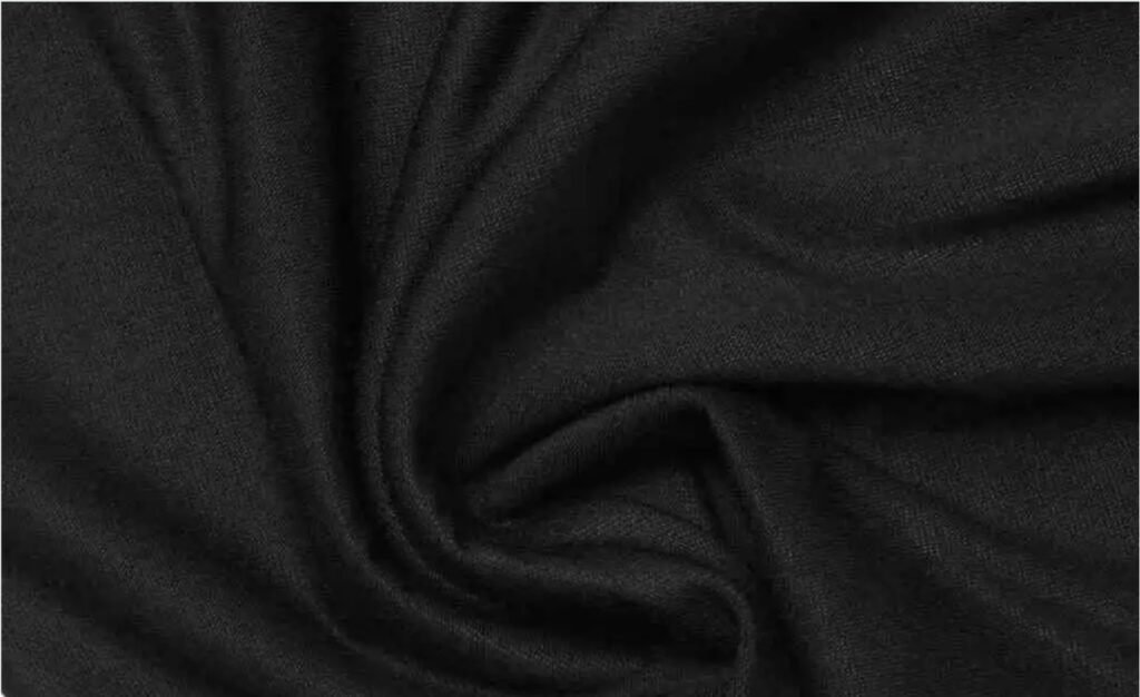 kain bahan modal warna hitam - sja textile - toko kain bandung