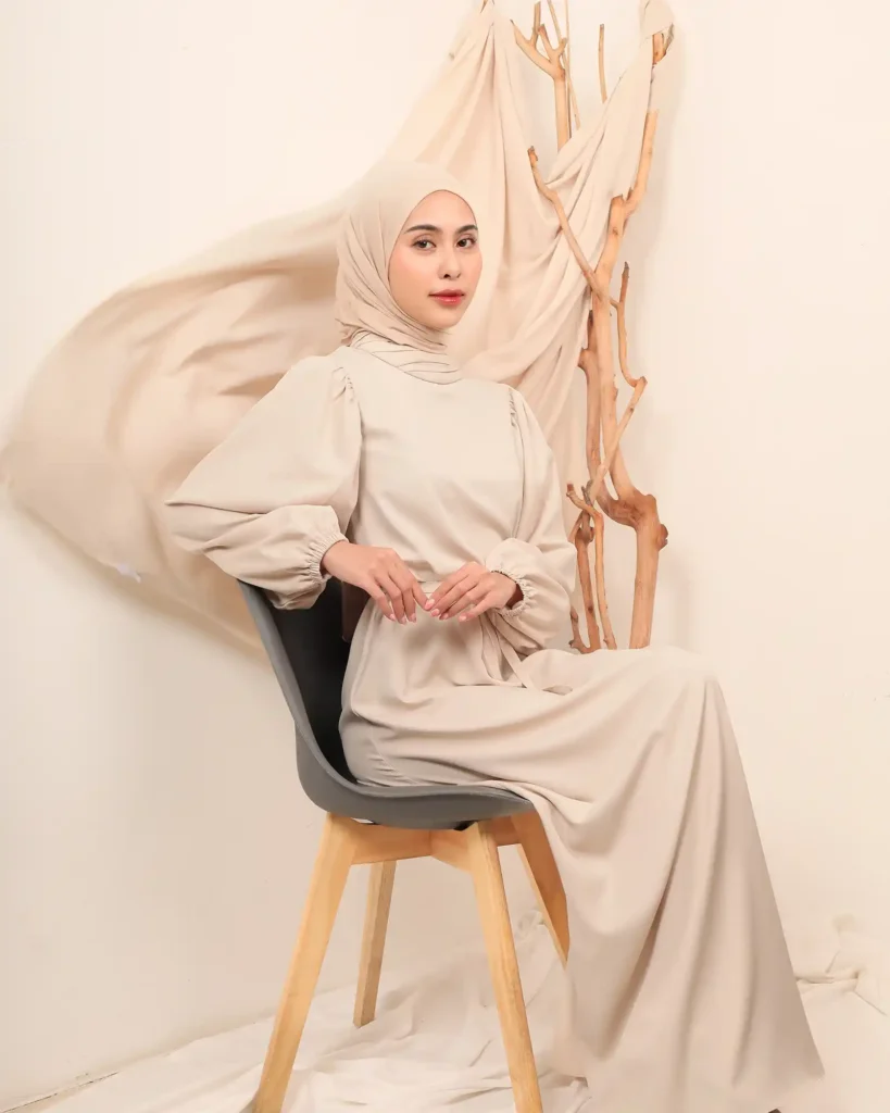 SJA Textile Toko Kain Terbaik di Bandung - Modestly Chic - Modest Wear - Qin 5
