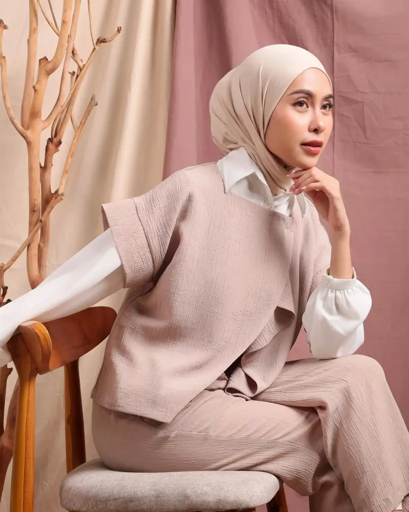 SJA Textile Toko Kain Terbaik di Bandung - Modestly Chic - Modest Wear - Qin 6