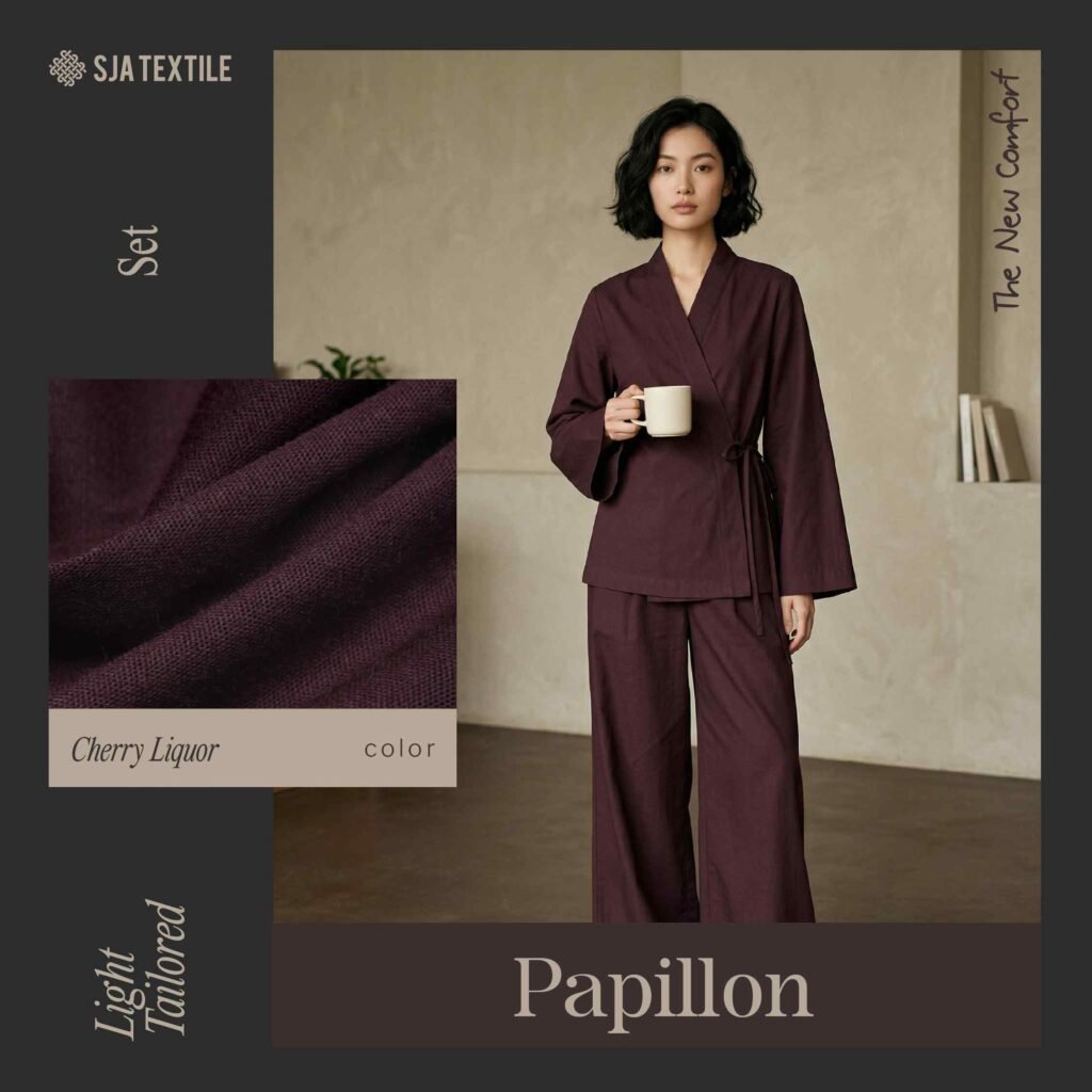 Bahan Katun Papillon Toko Kain Bandung SJA Textile