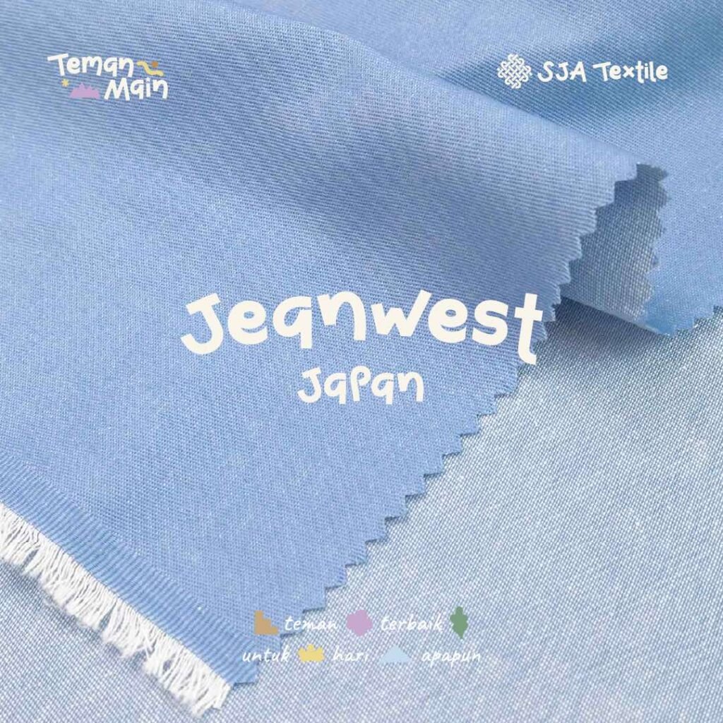 Website Teman Main - Jeanwest Japan - SJA Textile - Toko Kain Terbaik di Bandung
