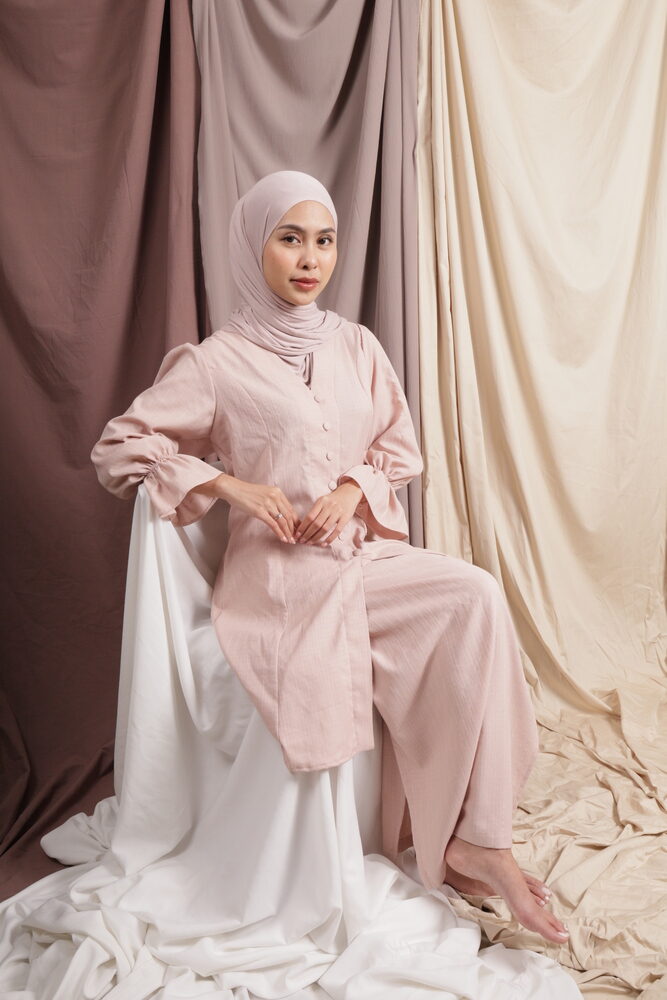 modest wear kain linen orion - sja textile toko kain