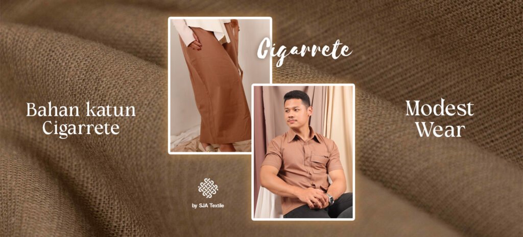 SJA Textile - Toko Kain Terbaik di Bandung - bahan katun cigarrete