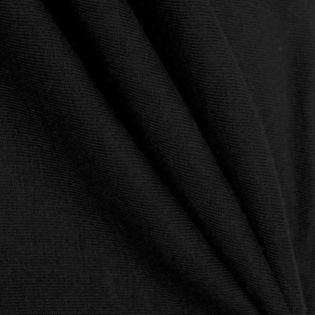 Tygrknit by SJA Textile - Toko Kain Kaos - Cotton Compact - Black 2