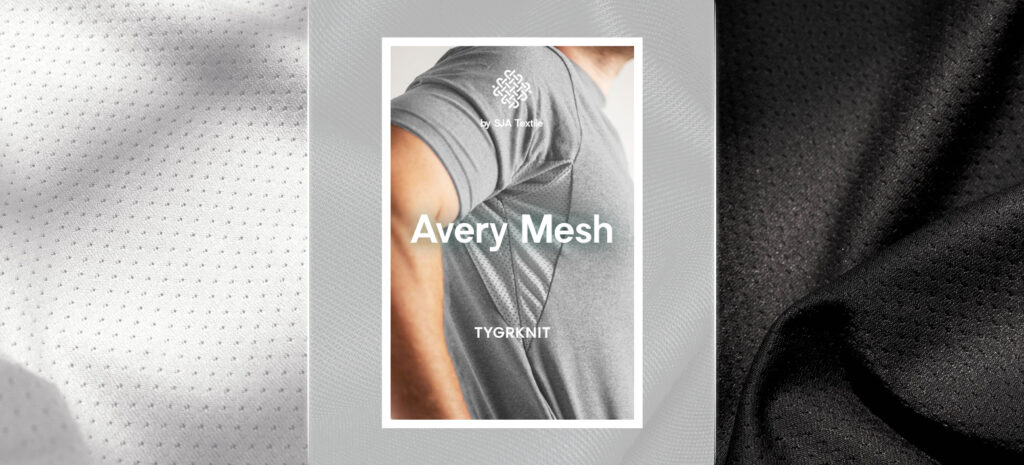 Avery Mesh Kain Activewear Versatile dengan Tekstur Unik dan Daya Serap Maksimal