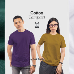 bahan kaos yang bagus (cotton compact)