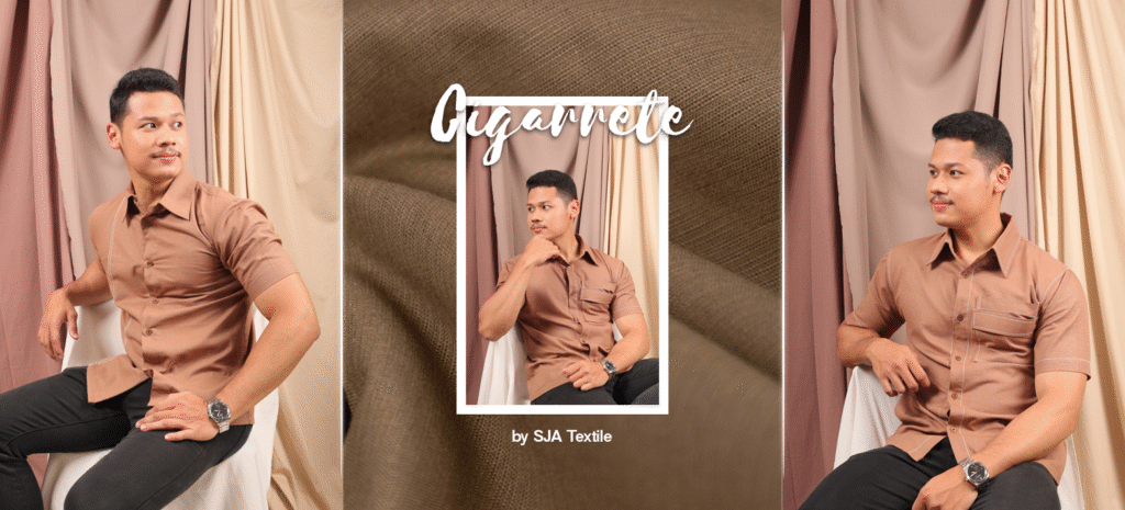 kain untuk kemeja pria cigarrete