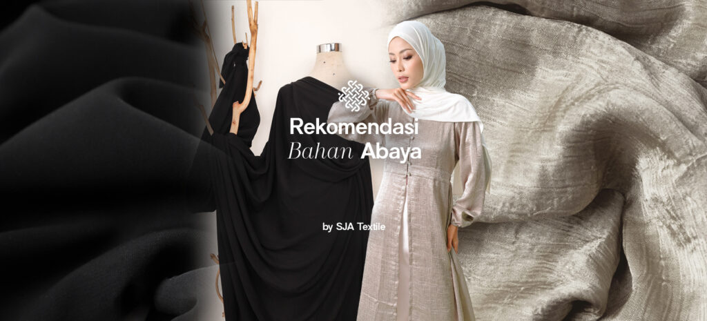 6 Rekomendasi Bahan Abaya Adem, Nyaman, dan Menyerap Keringat