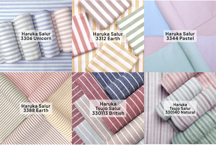 varian motif salur haruka