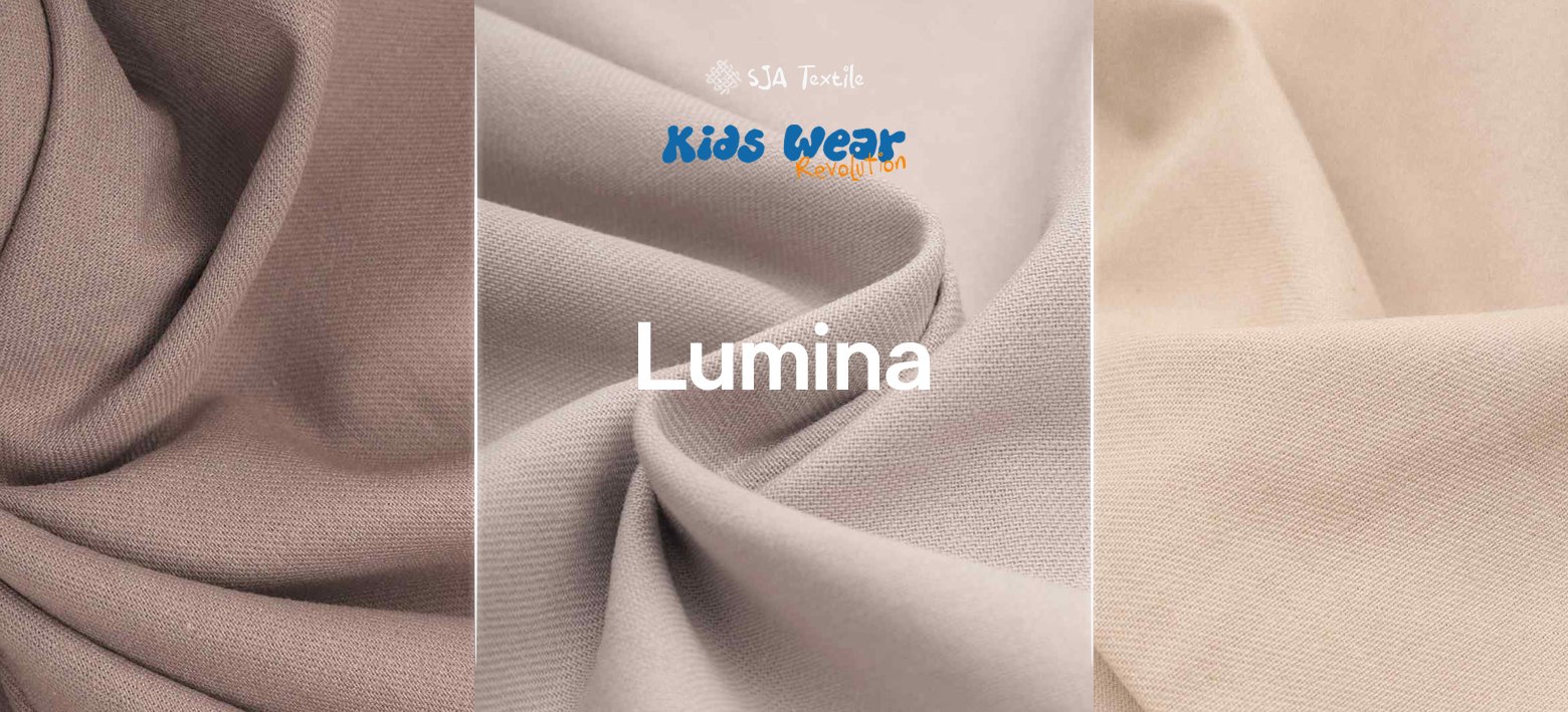Lumina_ Kain Katun dengan Tekstur Halus dan Breathable untuk Kidswear - SJA Textile Toko Kain Terbaik di Bandung