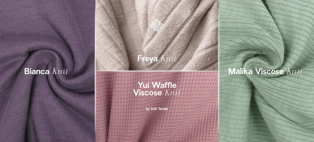 Rekomendasi kain knitting untuk anak _ bianca, freya knit, malika, yui waffle