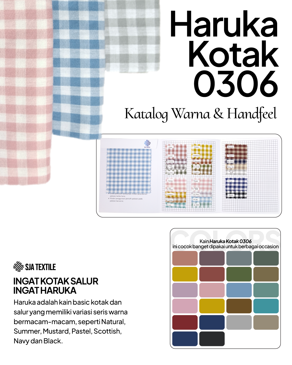 Kain Katun Haruka Kotak 0306 - Image 9