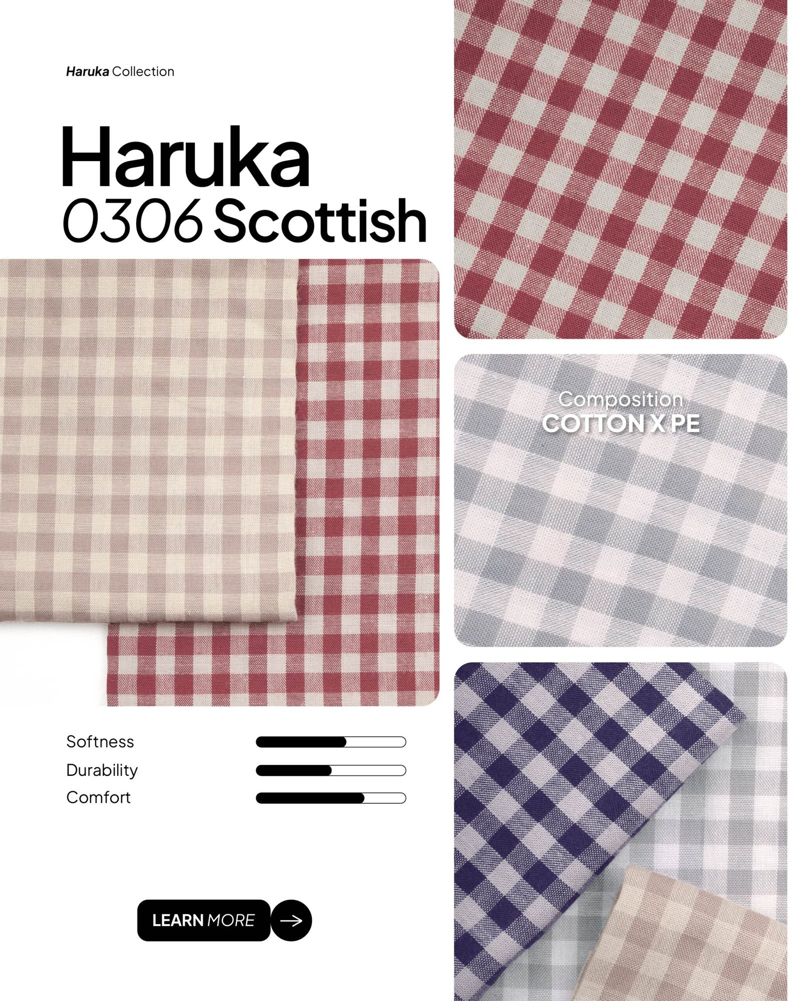 Kain Katun Haruka Kotak 0306 - Image 3