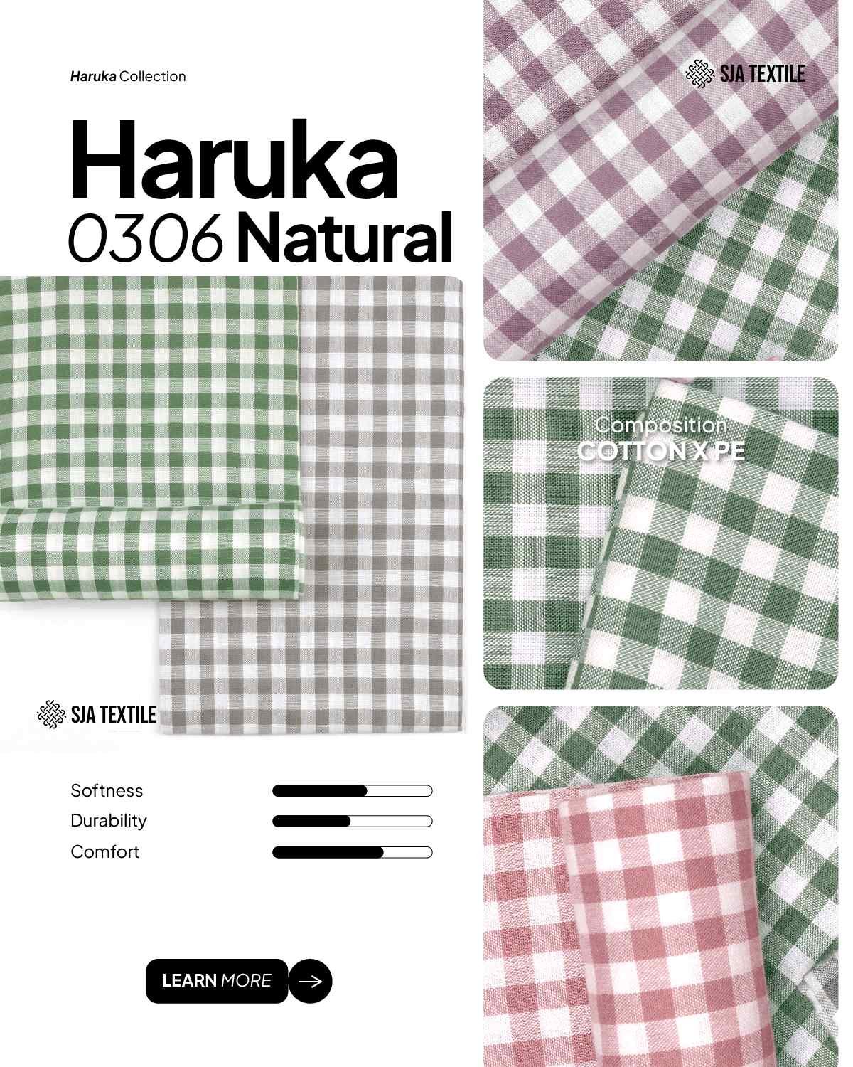 Kain Katun Haruka Kotak 0306 - Image 6