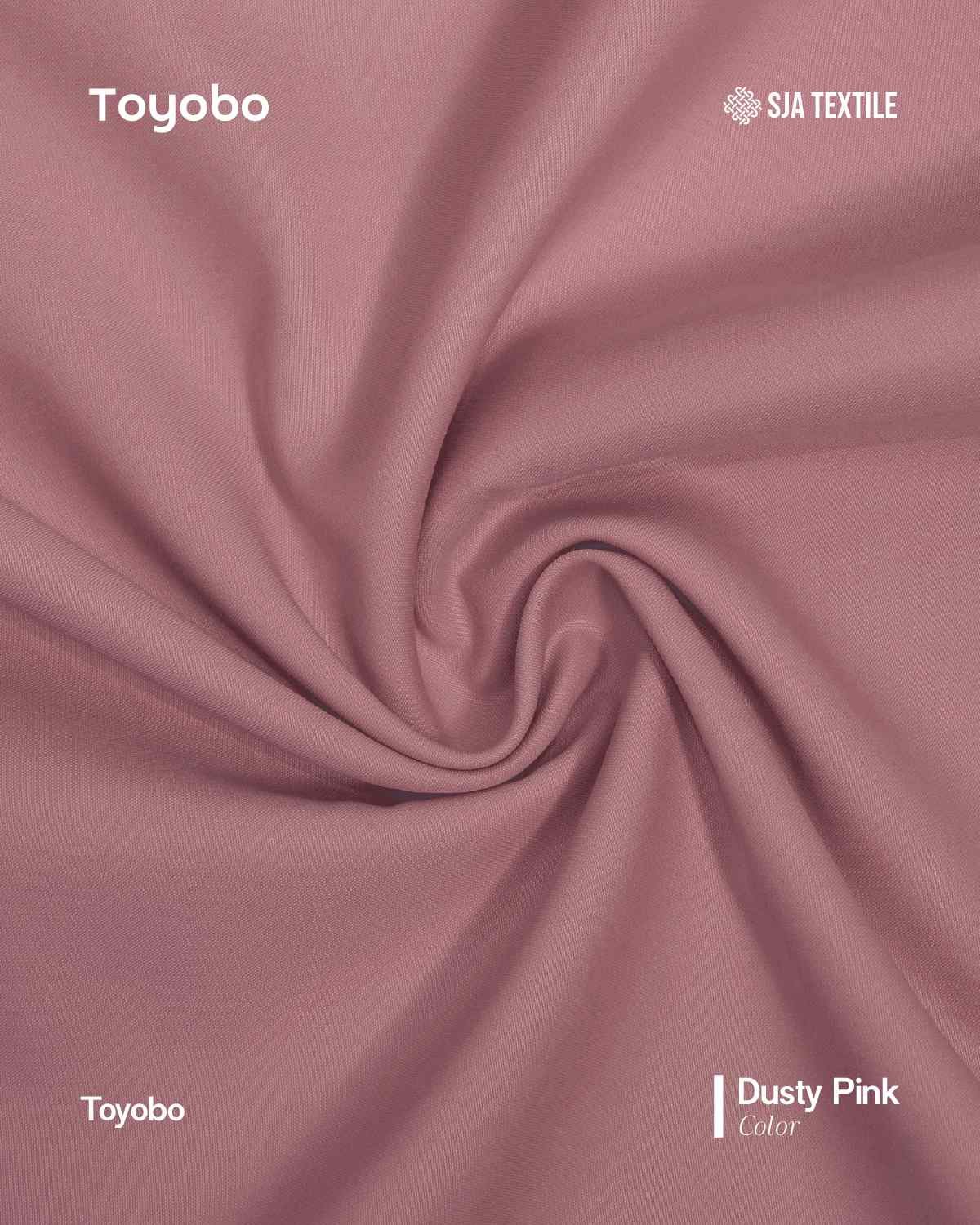 SJA Textile Toko Kain Terbaik di Bandung - Toyobo - Dusty Pink