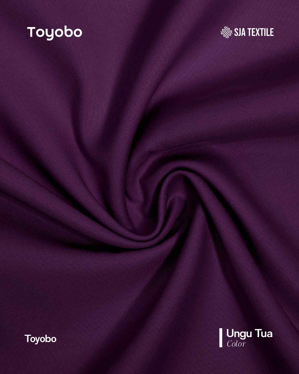 SJA Textile Toko Kain Terbaik di Bandung - Toyobo - Ungu Tua