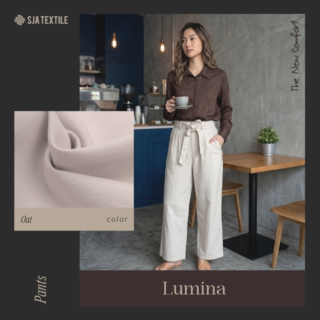 Bahan Katun Premium Lumina Toko Kain SJA Textile