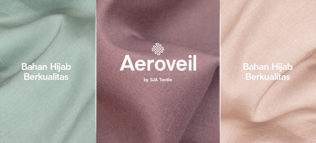 aerovei; bahan hijab berkualitas lebih bagus dari voal dan paris