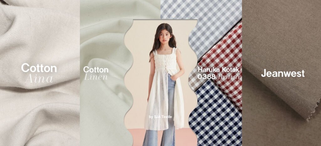 bahan kain anak untuk atasan dan kemeja