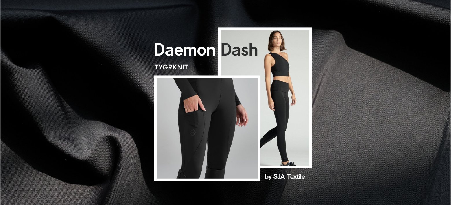 kain activewear daemon dash - sja textile toko kain bandung