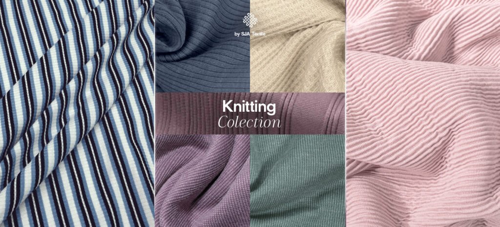 jenis bahan knit yang ada di sja textile toko kain terbaik