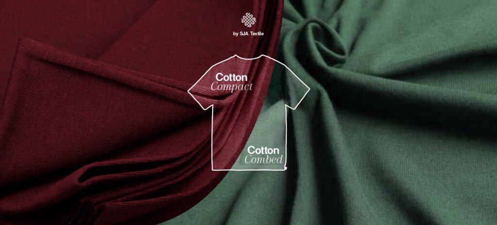 perbedaan cotton compact dan cotton combed - sja textile toko kain terbaik