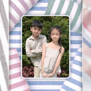 rekomendasi bahan katun untuk baju anak formal (haruka handloom, salur) - sja textile- toko kain terbaik di bandung