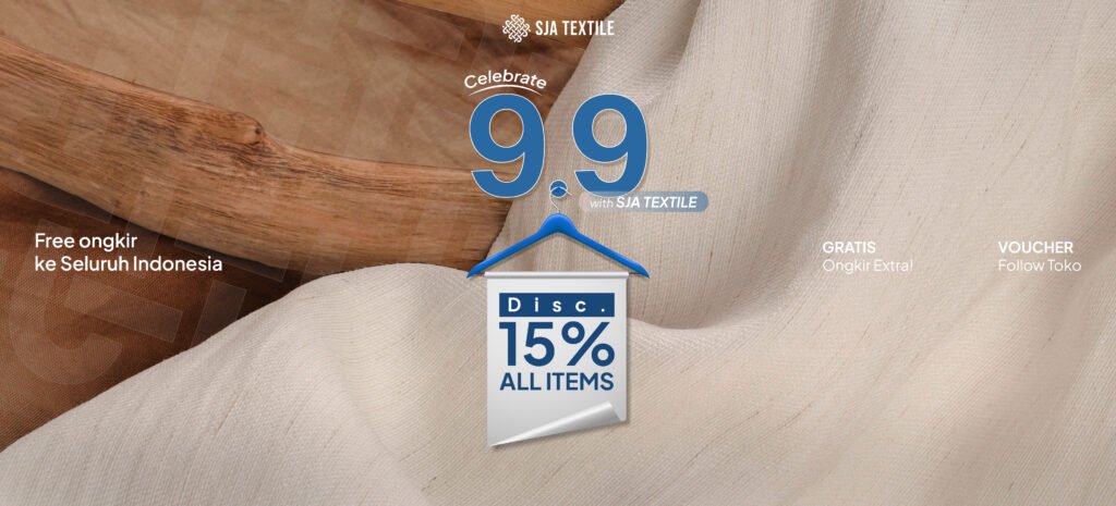 SJA Textile - Toko Kain Terbaik di Bandung - Blog Headline Shopee Sale 9.9-01