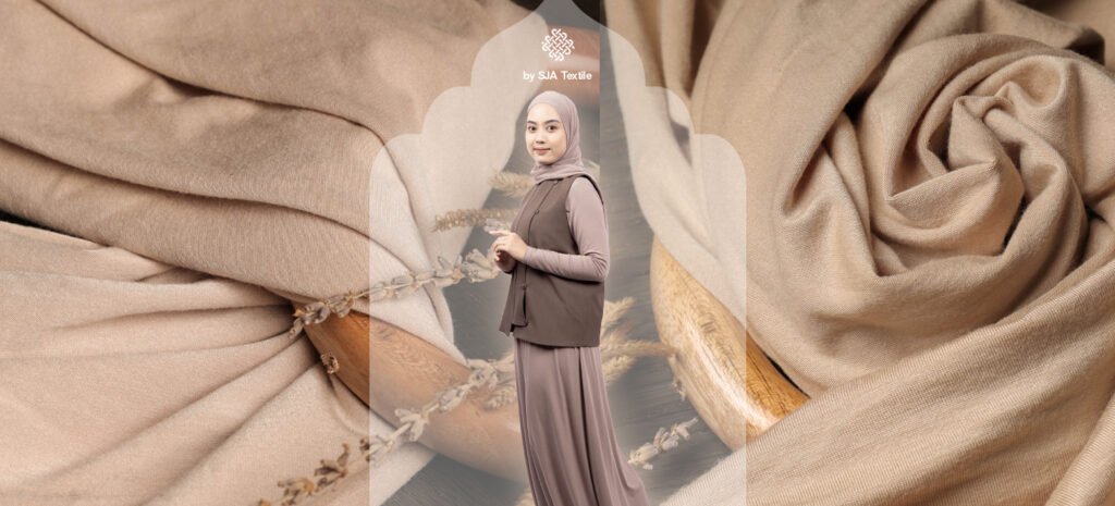 dress bahan modal tencel - sja textile toko kain terbaik