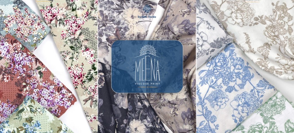mengenal kain meena viscose print - sja textile toko kain Bandung