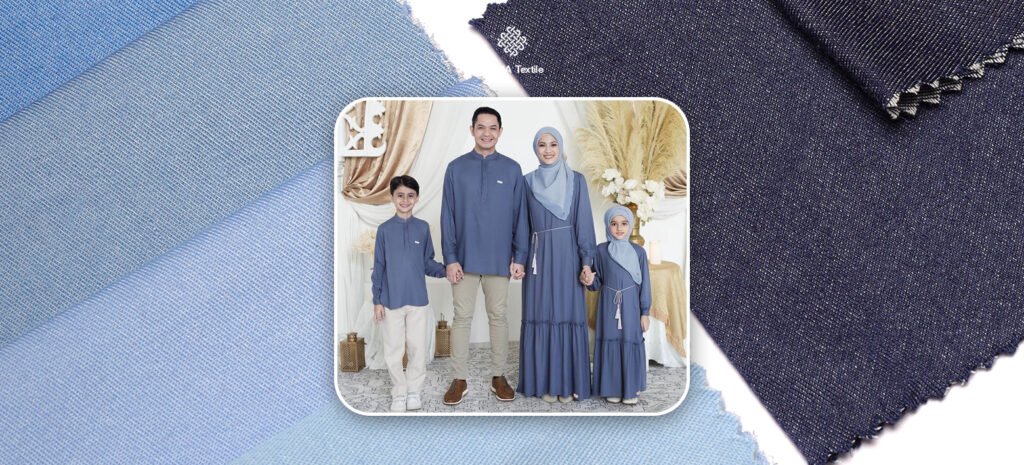 Rekomendasi Kain untuk Baju Sarimbit Keluarga, Ringan Nyaman dan Breathable