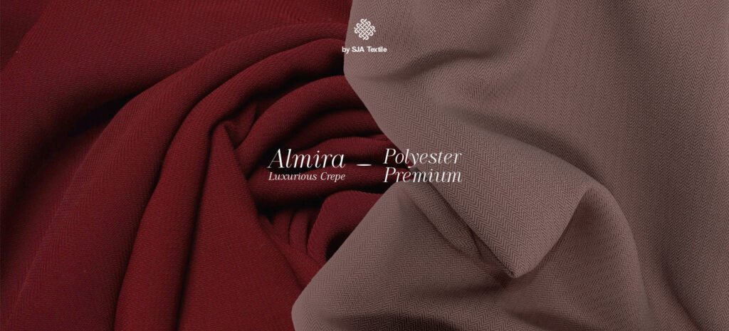 storytelling kain almira - polyester premium sja textile toko kain bandung
