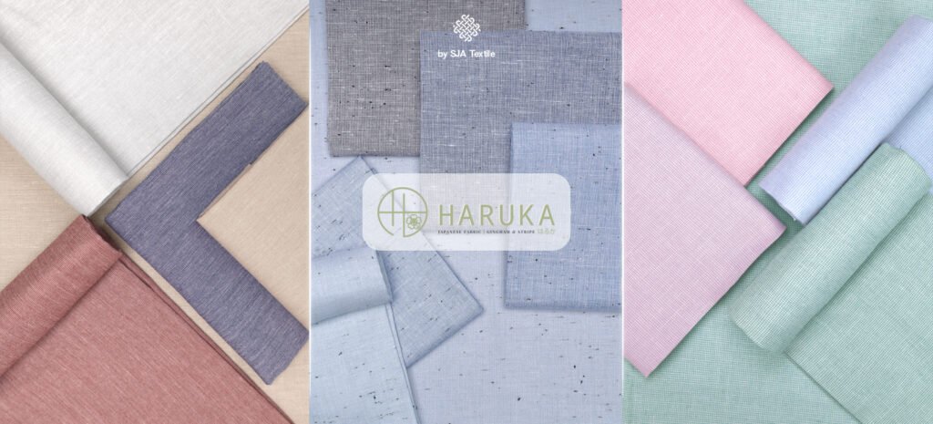 varian kain katun haruka polos. mozaic_ drizzle - SJA Textile Toko Kain Bandung