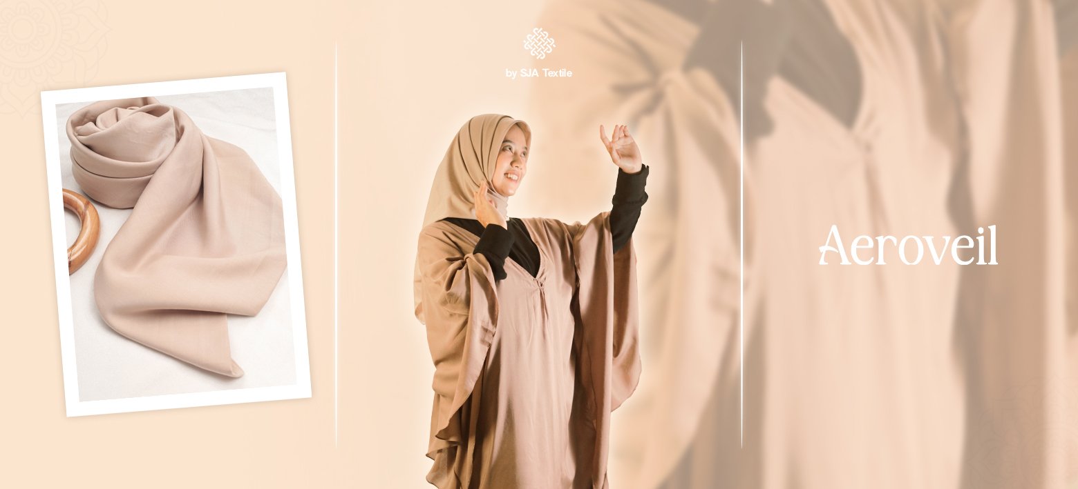 OOTD Lebaran dari Kain Aeroveil Viscose 60s, Intip Inspirasi Outfitnya di Sini - SJA TEXTILE TOKO KAIN BANDUNG