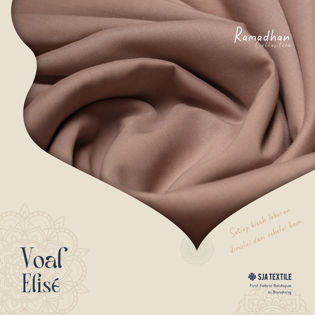 SJA Textile Toko Kain Terbaik di Bandung - Thumbnail Product Ramadhan Kisah Kain Lebaran Voal Elise-15