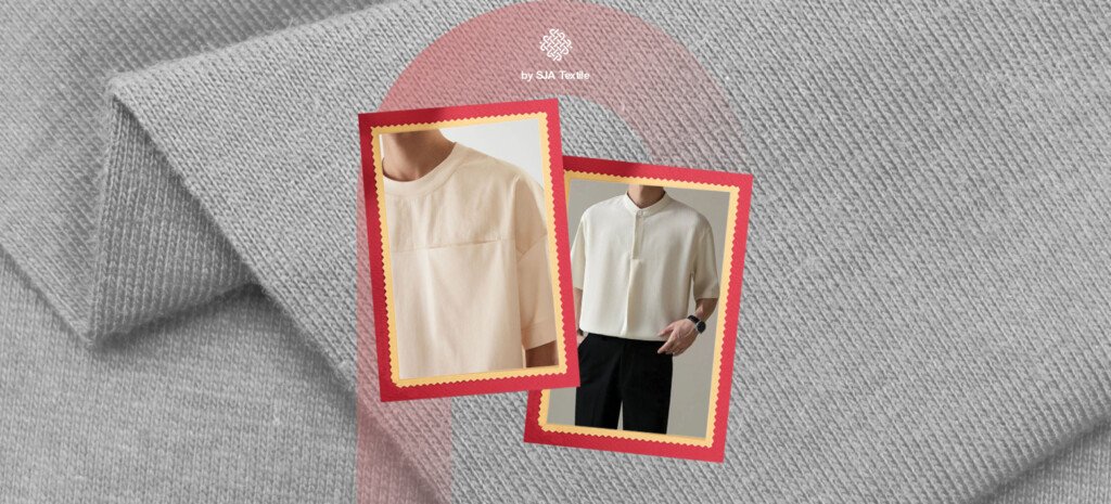 inspo baju natal dari bahan kaos cotton compact - sja textile toko kain bandung