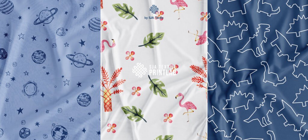 kain yang bisa dicetak motif custom - sja textile