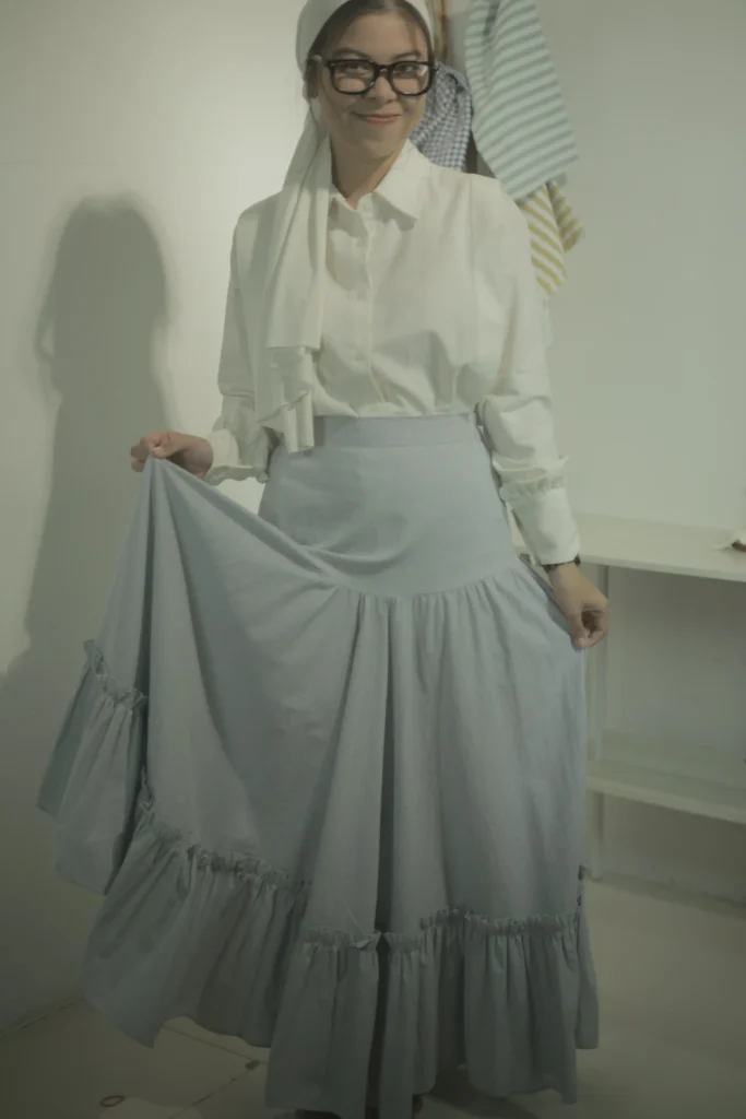 inspo kain katun haruka drizzle - sja textile toko kain bandung