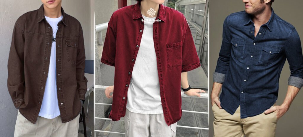 3 warna outfit baju natal pria - sja textile toko kain bandung