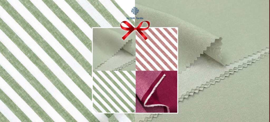 Kain Natal Best seller di SJA Textile Toko Kain Bandung - Haruka dan Jeanwest