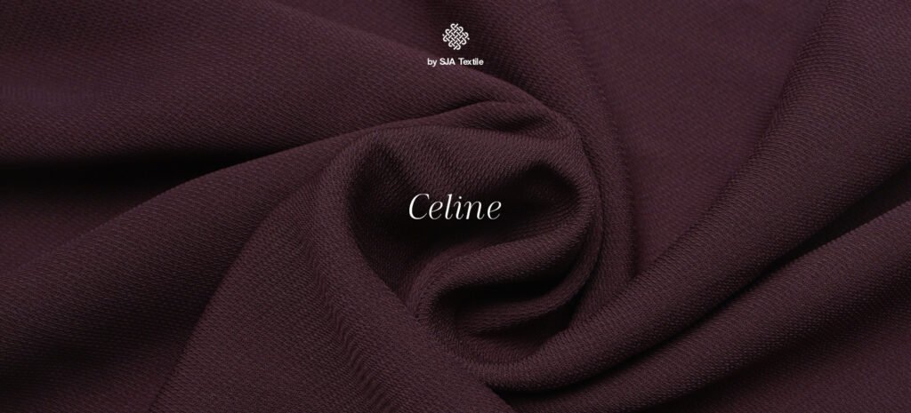 Mengenal Kain Polyester Premium Celine - SJA Textile Toko Kain Bandung