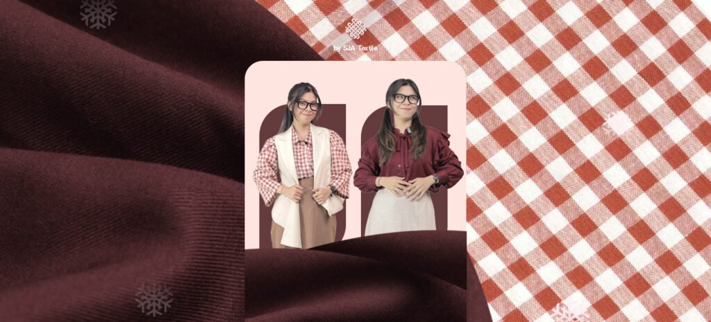 Produksi baju natal anti gagal di SJA Textile